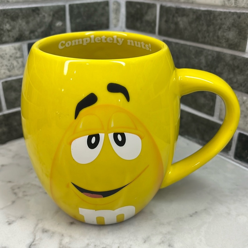 Yellow M&M coffee/tea mug
